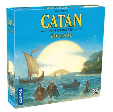 CATAN ŻEGLARZE RODZINNA GRA PLANSZOWA DODATEK GALAKTA Stan nowy 145