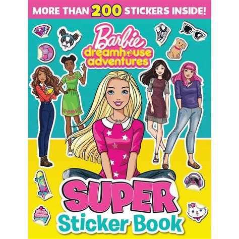 Barbie Dreamhouse Adventures: Super Sticker Book (Mattel) | Barbie ...