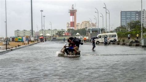 Rains Claim 3 Lives In Tamil Nadu Chennai On Orange Alert Heavy