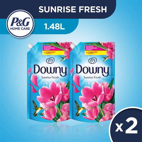 Downy Fabric Conditioner Sunrise Fresh Garden Bloom 148l Refill X 2