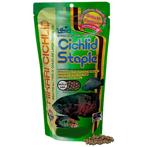 Buy Hikari Cichlid Staple Fish Food Medium Pellet Online At Best