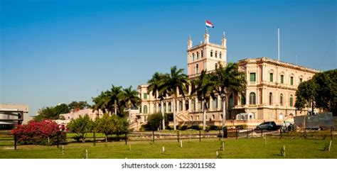 Districtparaguay 071518 Presidential Palace Asuncion Paraguay Stock ...