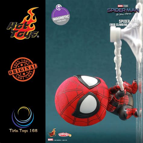 Jual HOT TOYS COSB915 SPIDER MAN WEB CLIMBING COSBABY S MARVEL BOOBLE HEAD Shopee Indonesia