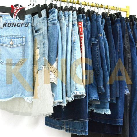 King A Fashion Jean Skirts Women Bale Second Hand Clothes Bales Korea