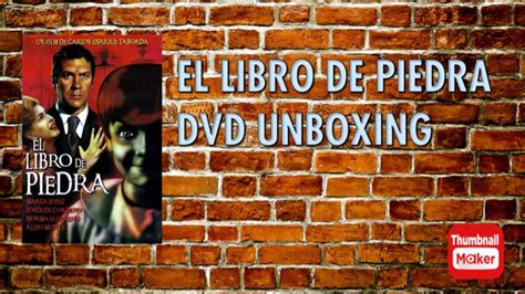 El Libro De Piedra Dvd Unboxing Youtube