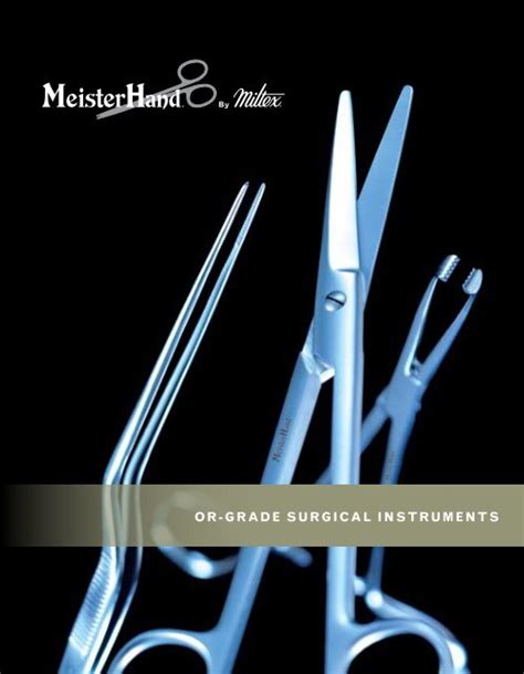 Or Grade Surgical Instruments Integra Miltex