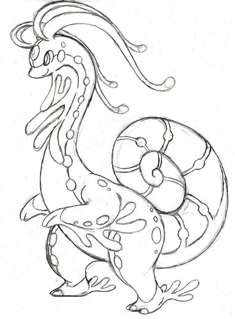 Goodra Coloring Pages