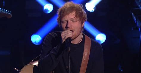 Ed Sheeran Performs Shape Of You On Snl February 2017 Ps Entertainment