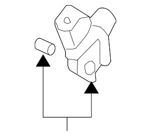 14512 RMX 000 Slider Cam Chain Tensioner 2006 2014 Honda Genuine