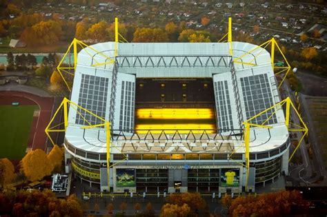 Dortmund Aus Der Vogelperspektive Sportst Tten Gel Nde Der Arena Des