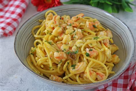 Carbonara Di Pesce Spada E Gamberetti Facile E Gustosissima