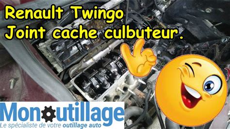 COMMENT REMPLACER UN JOINT DE CACHE CULBUTEURS TWINGO YouTube