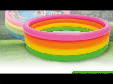 Unboxing Review Demo Of Intex Summing Pool Summer Special Swimming