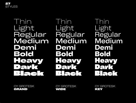 Cy Grotesk Free Font Behance