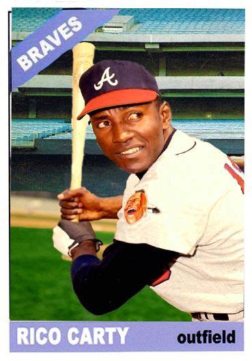 Alternative Atlanta Braves Rico Carty Card Atlanta Braves