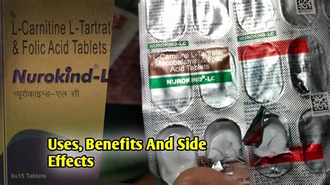 Nurokind Lc Tablet Uses Benefits And Side Effects L Carnitine L