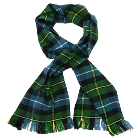 Lightweight Scarf Made With Quality Homespun Wool Tartan