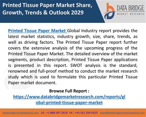 PPT Printed Tissue Paper Market Grow 8 10 CAGR Size Share Trends