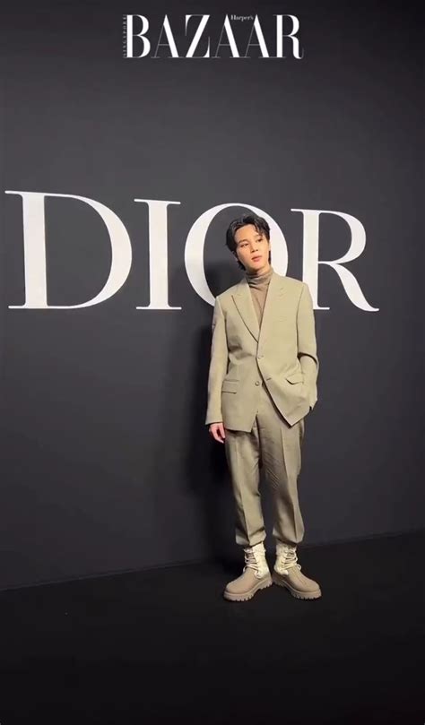 BTS's Jimin Cements His Popularity At DIOR's Paris Fashion Show After ...