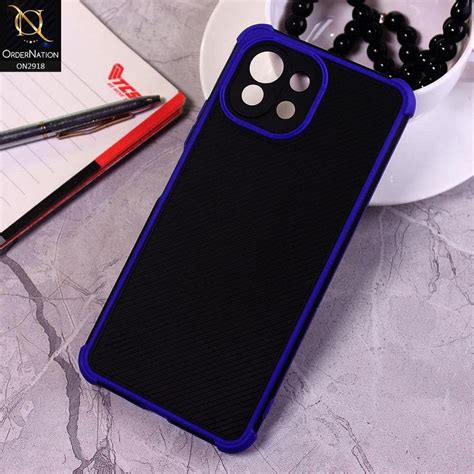 Xiaomi Mi 11 Lite Cover Blue 3d Soft Linning Camera Protection Cas Ordernation