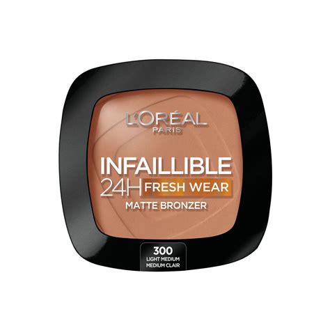 L Oréal Paris Infaillible 24H Fresh Wear Soft Matte Bronzer 300 Light