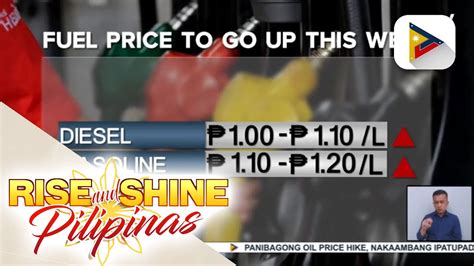 Panibagong Oil Price Hike Ipatutupad Ngayong Linggo YouTube