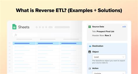 Reverse ETL (Use Cases + Solutions)