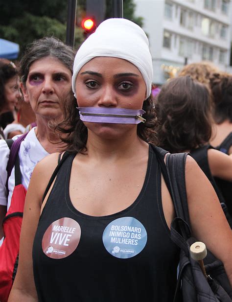 Manifestação Dia Internacional Da Mulher Manifestação Da… Flickr