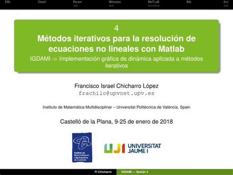 Pdf Metodos Iterativos Para La Resoluci On De Ecuaciones