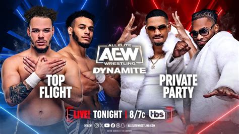 Top Flight vs. Private Party Added To Tonight's AEW Dynamite | Rajah.com