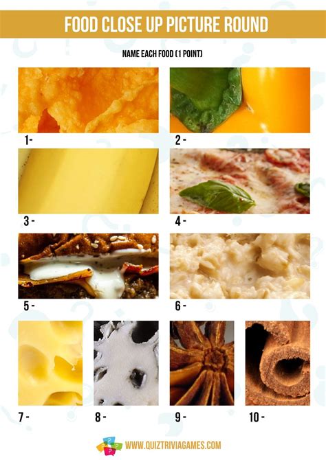 7 Free Printable Close Up Picture Quiz Rounds Quiz Trivia Games