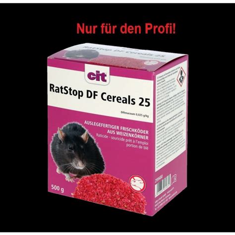 Ratstop Df Cereals Difenacoum Kg Rattengift