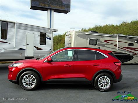 2020 Rapid Red Metallic Ford Escape Se 136257872 Photo 2 Car Color Galleries