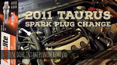 2011 Taurus 35l Dohc Spark Plug Change Intake Plenum Upper Manifold