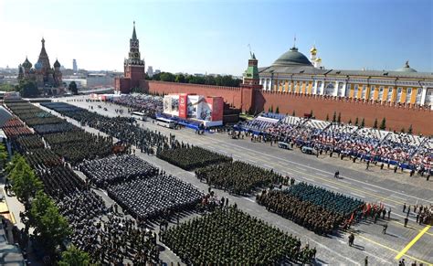 Russia Celebrates Victory Day With Large Military Parade