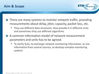 Defining Ontologies For Ip Traffic Measurements At Moi Isg Ppt