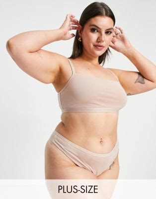 Calvin Klein Plus Size CK One Logo Lingerie Set Pack In Ceda ASOS