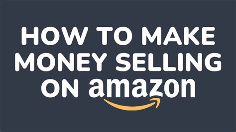 How To Make Money Selling On Amazon 9 Proven Ways To Make Money On Amazon Tosinajy