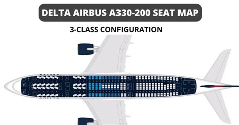 Airbus A330 200 Seat Map With Airline Configuration