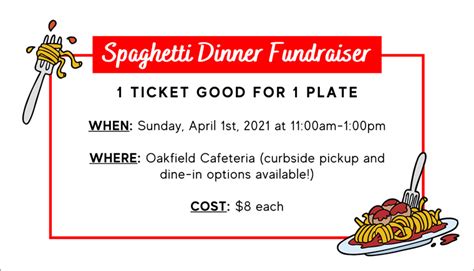 Spaghetti Dinner Fundraiser: How to Run this School Fundraiser