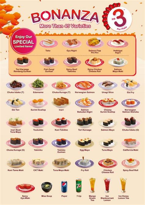 Sushi King Malaysia Price Sushi King Menu And Price In Malaysia 2020 Lokataste Senior