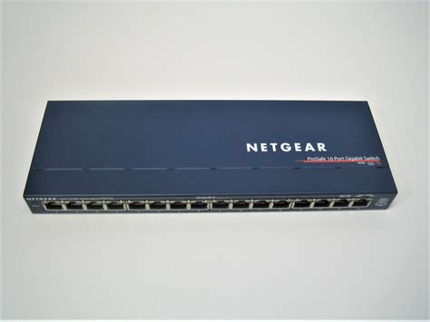 Netgear Prosafe Port Gigabit Ethernet Switch Model Gs V Free