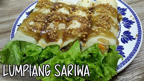 How To Cook Lumpiang Sariwa And Diy Wrapper Youtube