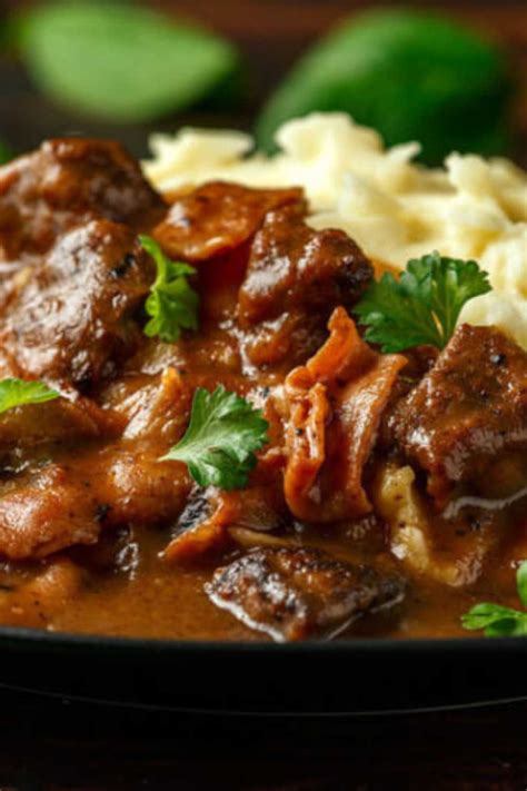 Mary Berry Liver And Bacon Casserole Slow Cooker British Chefs Table