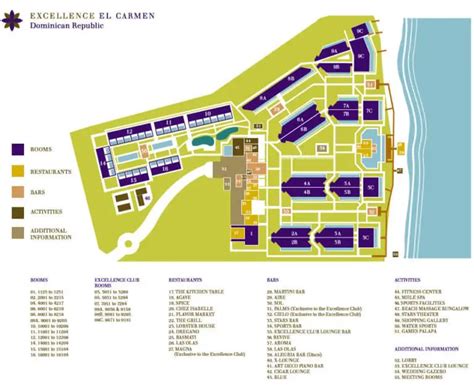 Riu Palace Bavaro Resort Map Guide To Dr