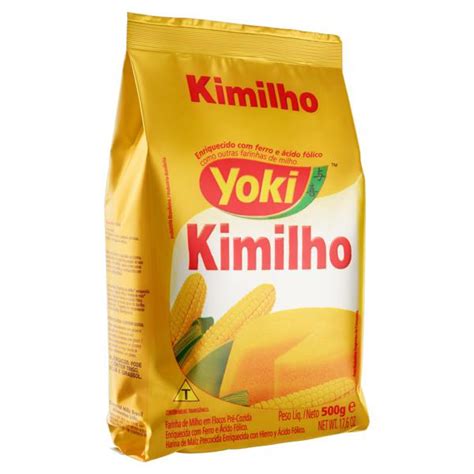 Farinha Yoki G Kimilho De Milho Flocos Shimodinha Supermercado