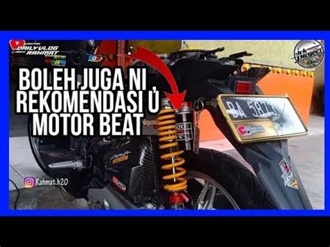 Pasang Shock Dbs Replika Ktc Di Beat Fi Youtube