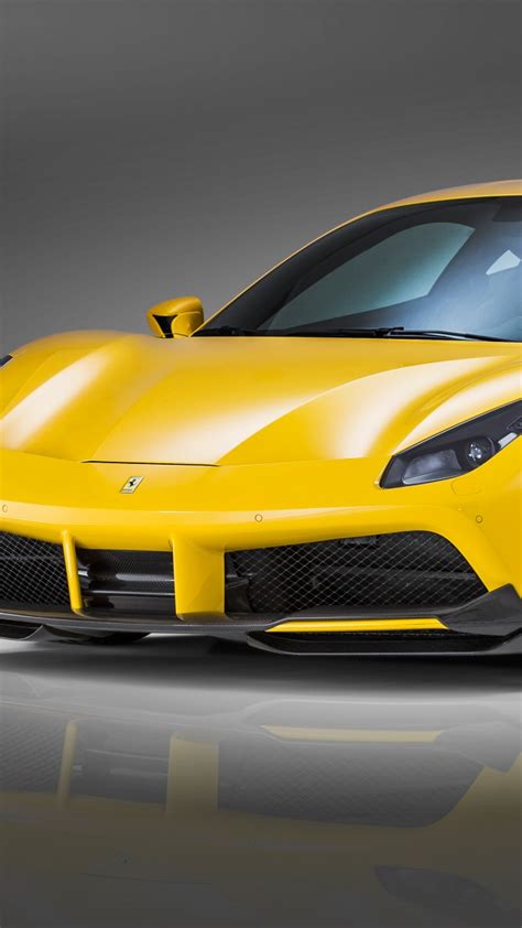 Novitec Rosso Ferrari 488 Gtb Supercar Yellow Speed Ferrari 488