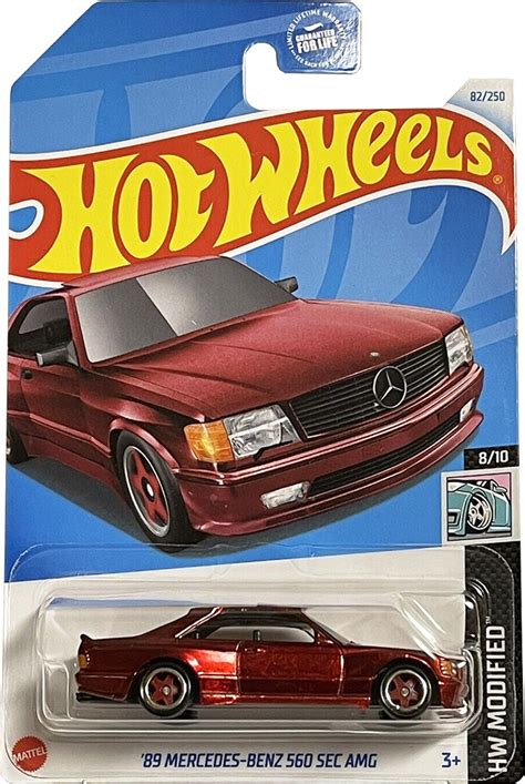 89 Mercedes Benz 560 SEC AMG Hot Wheels 2024 Super Treasure Hunt