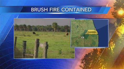 50 Acre Indiantown Brush Fire Contained